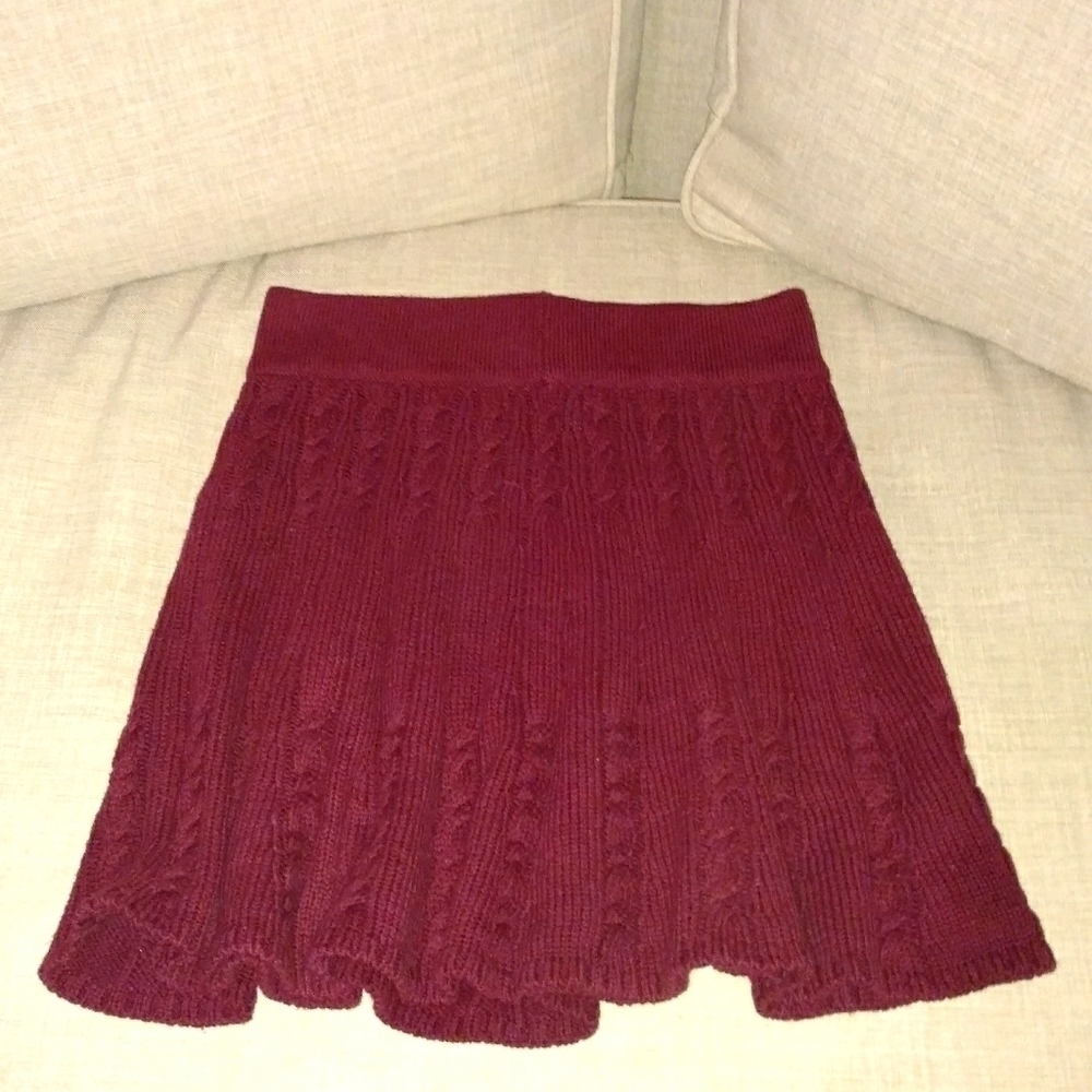 Hollister sweater skirt